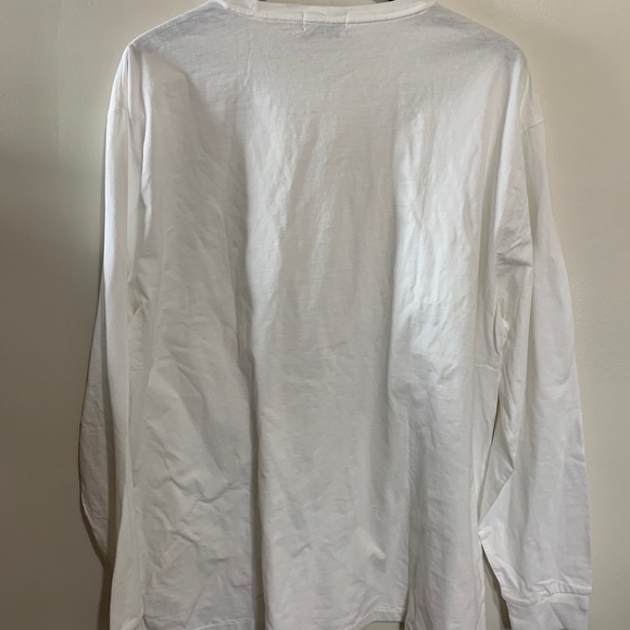 NWT Polo Ralph Lauren Racing Bear L/S Crewneck T-Shirt White Men's Size X-Large - Picture 5 of 12